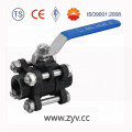 High Pressure Three PCS Forged Ball Valve